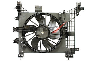 Изображение 1, KFD069 Вентилятор RENAULT Duster (10-) охлаждения радиатора KORTEX