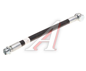 Изображение 2, 65222-3408020-53 Шланг КАМАЗ ГУР высокого давления L=355мм (гайка-штуцер/болт М18хМ18) ПОЛЮС-АЛЬФА