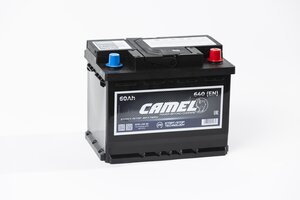 Изображение 1, 6СТ60(0) L2 (EFB LN2 60) Аккумулятор CAMEL EFB 60А/ч обратная полярность
