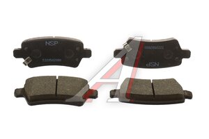 Изображение 1, NSPRS7N28 Колодки тормозные EXEED VX (23-) задние (керамика) (4шт.) NSP