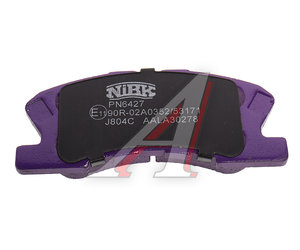 Изображение 4, PN6427 Колодки тормозные TOYOTA Duet (01-05) передние (4шт.) NIBK