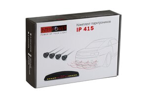 Изображение 11, IP-415 (19mm) (4 датчика) black Датчик парковки d=19мм INTERPOWER