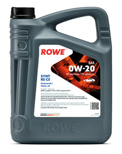 Изображение 1, 20379-0050-99 Масло моторное HIGHTEC SYNT RS C5/SP 0W20 синт.5л ROWE