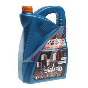 Изображение 1, 4603728811949 Масло дизельное Smart Diesel FS 5W30 синт.4л GRACE