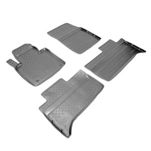 Изображение 1, NPL-PO-46-55 Коврик салона LAND ROVER Range Rover (02-) полиуретан 4шт. NORPLAST