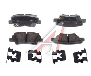 Изображение 1, 58302-A7B30 Колодки тормозные KIA Cerato (12-) задние (4шт.) OE