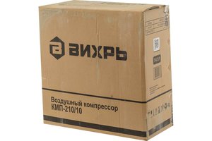 Изображение 18, КМП-210/10 Компрессор пневматический 220В 1.6кВт 8атм. 210л/мин. ресивер-10л ВИХРЬ