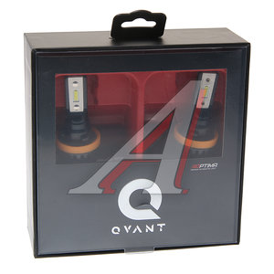 Изображение 1, Q-H11 Лампа светодиодная 12/24V H11 PGJ19-2 5100K (2шт.) OPTIMA