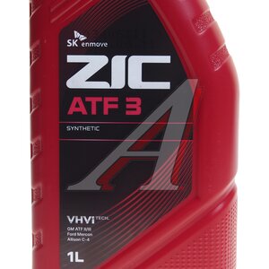 Изображение 2, 132632 Масло трансмиссионное ATF 3 DEXRON III синт.1л ZIC