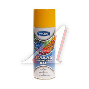 Изображение 1, VX-11018 Краска желтая аэрозоль 520мл VIXEN