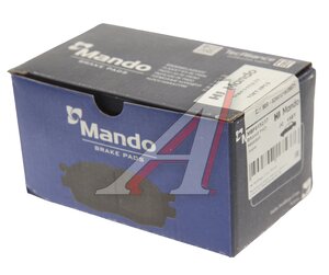 Изображение 4, MBF015237 Колодки тормозные PEUGEOT 308 (07-), 3008 (09-) передние (4шт.) MANDO