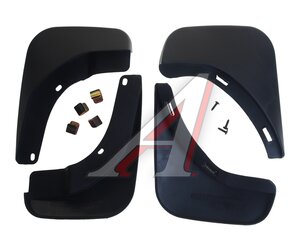 Изображение 1, BSKO20421 Брызговик SKODA Octavia (07-) комплект (4шт.)