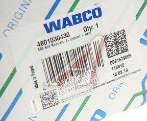 Изображение 7, 4801030430 Модулятор DAF EBS WABCO