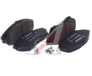 Изображение 2, 0986424713 Колодки тормозные MITSUBISHI Pinin (4шт.) BOSCH