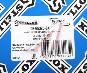 Изображение 6, 0665325SX Датчик АБС BMW 3 (E46) (01-05) колеса заднего STELLOX