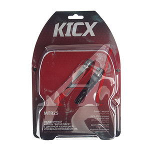 Изображение 1, MTR 25 Кабель RCA 2х2 5м KICX