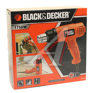 Изображение 3, KX1650 Фен промышленный термопистолет 1800Вт 300/500град. BLACK&DECKER
