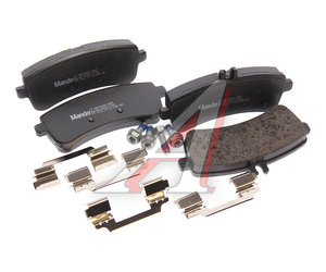 Изображение 1, MBF015688 Колодки тормозные MERCEDES S (W222) (13-) задние (4шт.) MANDO