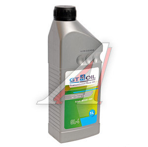 Изображение 1, 8809059407813 Масло трансмиссионное GT GEAR OIL GL-4 80W90 1л GT OIL