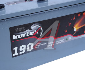 Изображение 2, 6СТ190(3) 690108 Аккумулятор KORTEX TRUCK 190А/ч обратная полярность