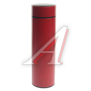 Изображение 1, B070004 red Термокружка 500мл с дисплеем нержавеющая сталь красная