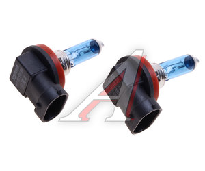 Изображение 5, 370-33-008 Лампа 12V H11 55W PGJ19-2 бокс (2шт.) Blue White MEGAPOWER