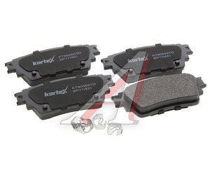 Изображение 1, KT9058STD Колодки тормозные MITSUBISHI Outlander (GF) (12-) задние (4шт.) KORTEX