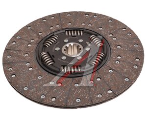 Изображение 2, 000 079 306 Диск сцепления МАЗ-4370 Зубренок ведомый (КПП-433420) (аналог SACHS) FLRS