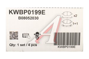 Изображение 6, KWBP0199E Колодки тормозные CHANGAN Uni-V передние KORWIN