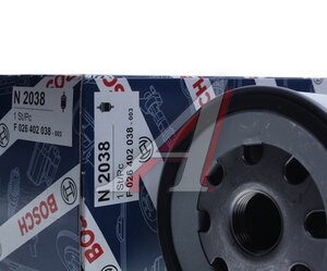 Изображение 4, F026402038 Фильтр топливный DAF CF75/85, XF95/105 сепаратор под колбу (для PreLine PL 420) BOSCH