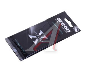 Изображение 1, AXV09 Ароматизатор подвесной пластина (черный-летняя мечта) X-Version AREON