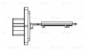 Изображение 4, LFR1900 Резистор TOYOTA Avensis (03-08), Corolla (01-07), Hilax (05-) отопителя LUZAR
