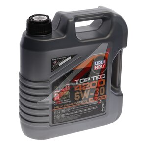 Изображение 2, 3715 Масло моторное TOP TEC 4200 5W30 синт.4л LIQUI MOLY