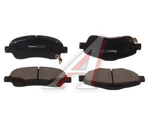 Изображение 1, MPT42 Колодки тормозные TOYOTA Avensis (03-) передние (4шт.) MANDO