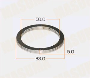 Изображение 3, MOS-115 Кольцо уплотнительное TOYOTA глушителя MASUMA
