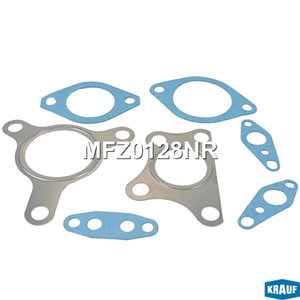 Прокладка NISSAN Navara (05-) турбокомпрессора KRAUF, 14445-EB300,
                                                          фото 1 Изображение 1, MFZ0128NR Прокладка NISSAN Navara (05-) турбокомпрессора KRAUF