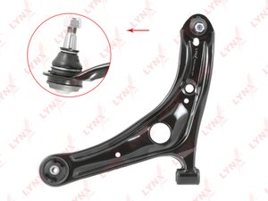 Изображение 1, C5665L Рычаг подвески TOYOTA Yaris (99-05) передней нижний левый LYNX