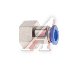 Изображение 1, PCF M16x1.5 d=8 Соединитель трубки ПВХ, полиамид d=8мм (внутренняя резьба) М16х1.5 прямой металлический