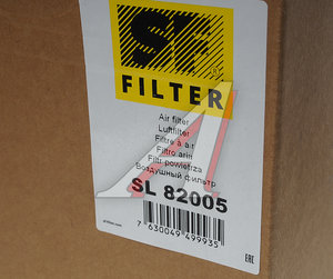Изображение 4, SL82005 Фильтр воздушный JCB 3CX, 3CX Super, 4CX, 4CX (дв.JCB444) внешний SF FILTER