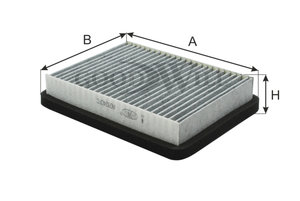 Изображение 3, AG924CFC Фильтр воздушный салона ЛАДА Приора c кондиционером GOODWILL