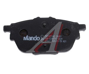 Изображение 4, MBF015942 Колодки тормозные CITROEN C4 Grand Picasso задние (4шт.) MANDO