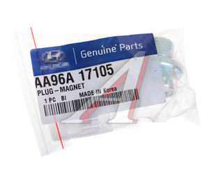 Изображение 4, AA96A-17105 Пробка HYUNDAI HD72 сливная КПП OE