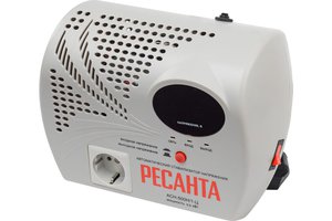 Изображение 2, РЕСАНТА АСН-500Н/1-Ц Стабилизатор напряжения однофазный цифровой 0.5кВт, 220В+/-8%,  КПД-97% настенный РЕСАНТА