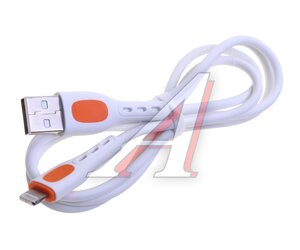 Изображение 1, NB280 White Кабель iPhone (5-) 3A 1м белый XO
