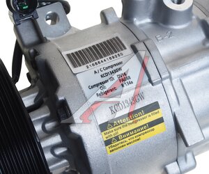 Изображение 4, KCD1343GW Компрессор HYUNDAI кондиционера KRAUF