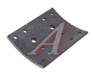 Изображение 2, WG9761450185-MX Накладка тормозной колодки SITRAK HOWO задняя (410х220) (мост MCP16) MOVELEX
