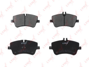Изображение 2, BD5317 Колодки тормозные MERCEDES W203,  209 (00-) передние (4шт.) LYNX