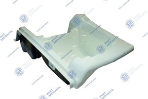 Изображение 2, 65115-8405111-50 Щиток КАМАЗ-65115 подножки левый (рестайлинг) (белый) ОАО РИАТ