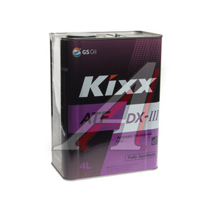 Изображение 1, L250944TE1 Масло трансмиссионное ATF DX III 4л KIXX