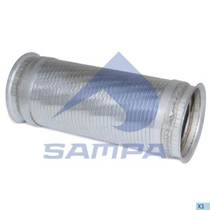 Изображение 4, 041.217 Гофра SCANIA глушителя (115x305) SAMPA